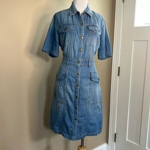 Champs cotton dress vintage size large